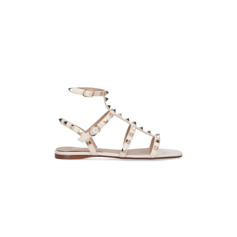 VALENTINO GARAVANI Rockstud leather Sandals Female 38