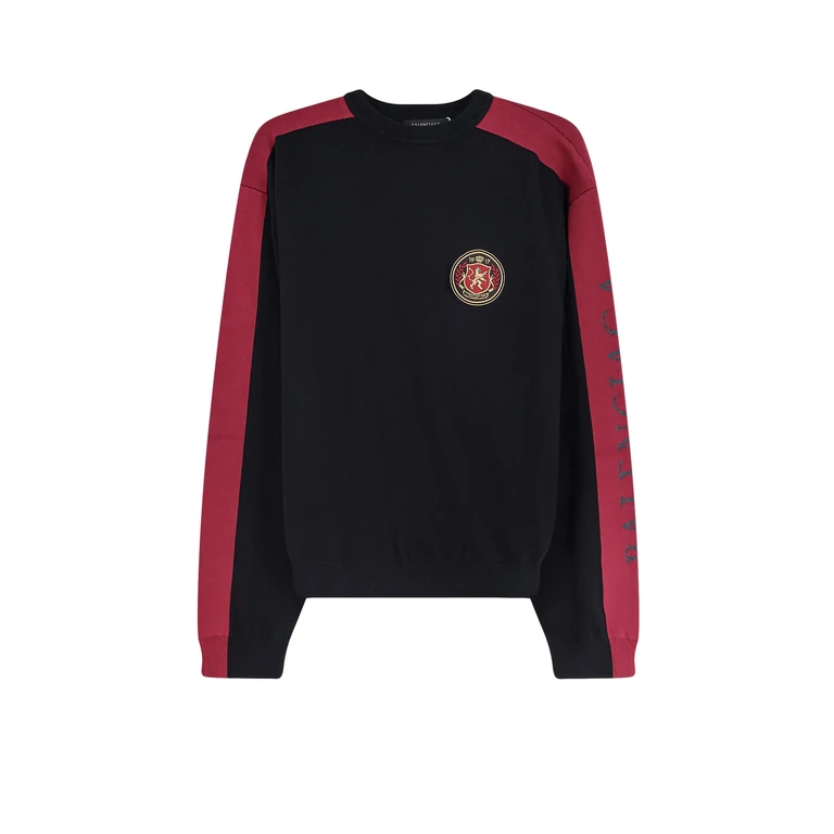 Balenciaga Sweaters Black Cotone - Men