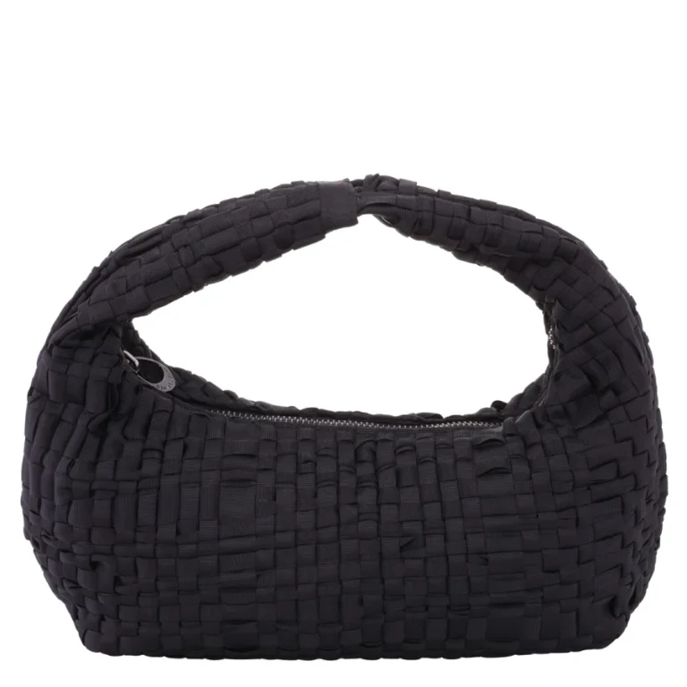 Maria La Rosa Rebirth Woven Ribbon Top-Handle Bag
