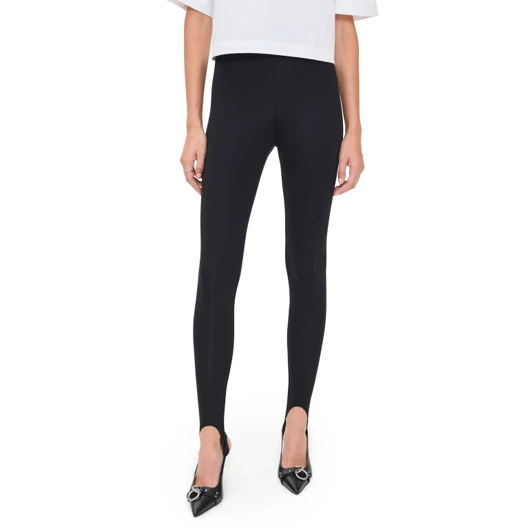Commando Neoprene Stirrup Leggings Black XL