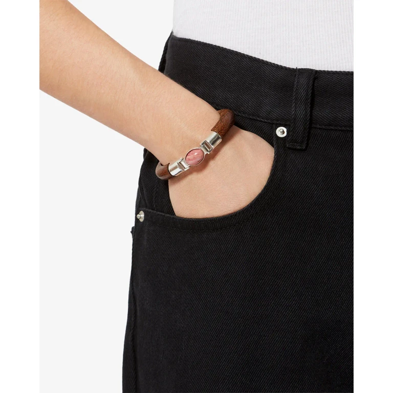 Bracelet manchette Havana/Silver T2