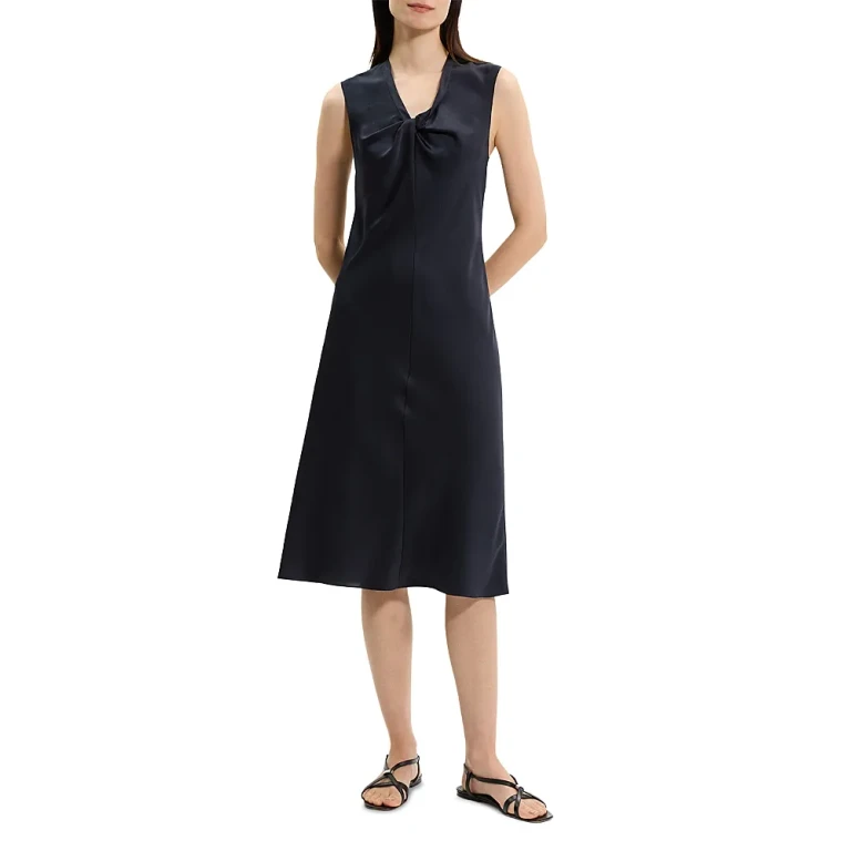 Theory Twist Scoop Dress