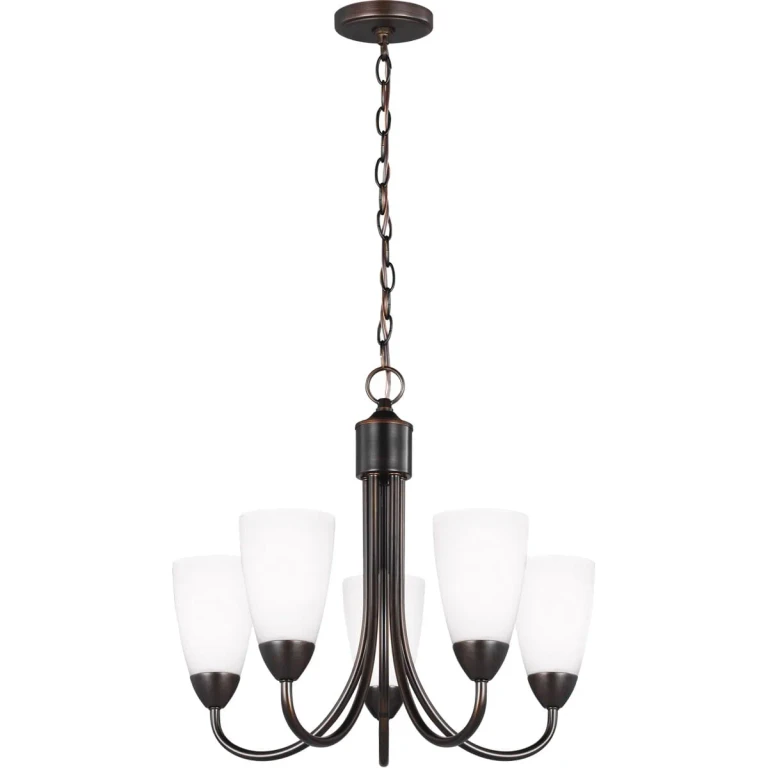 Seville 5-Light Chandelier in Bronze