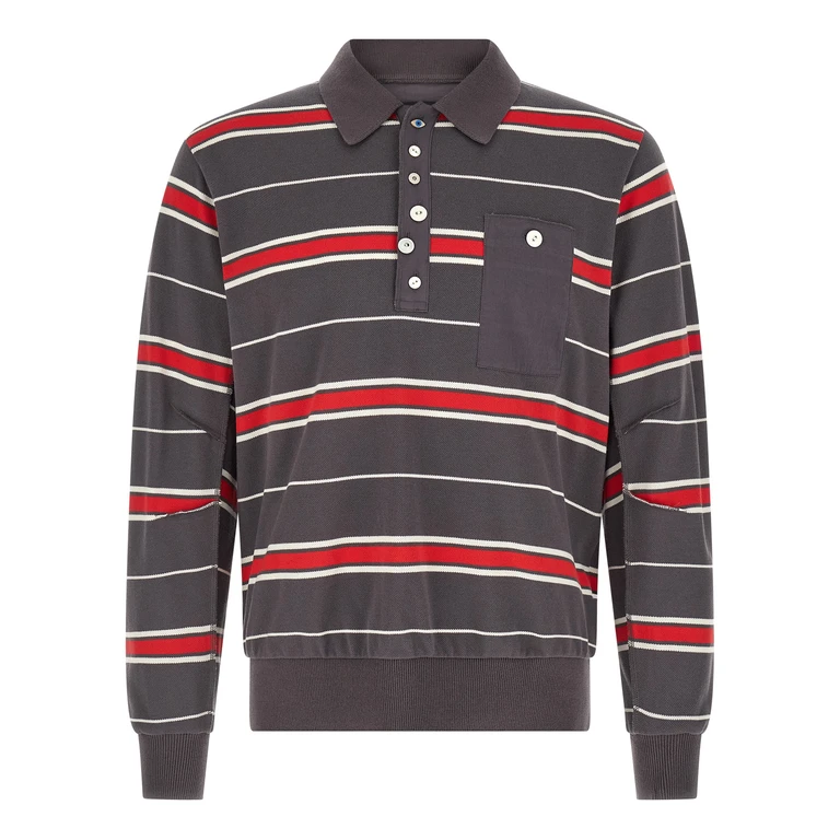 Undercover Gray Cotton Polo Shirt - Men