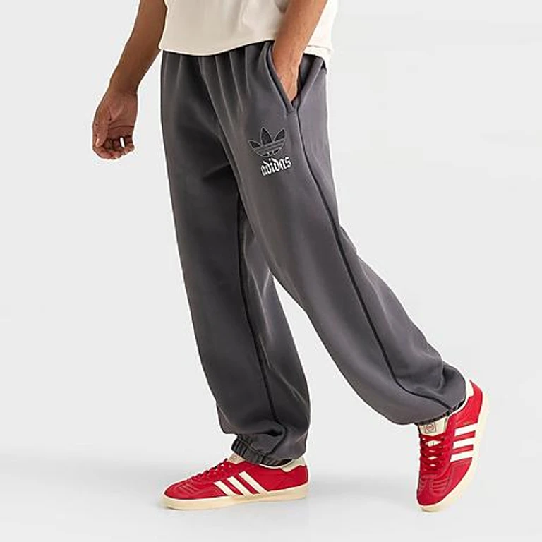 adidas Men's Originals Gothic Loose Sweatpants in Black Size: Small