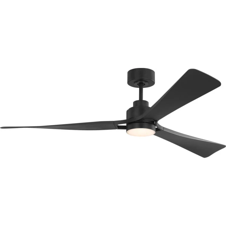 Midnight Black 60" Ceiling Fan from the Trillium Collection