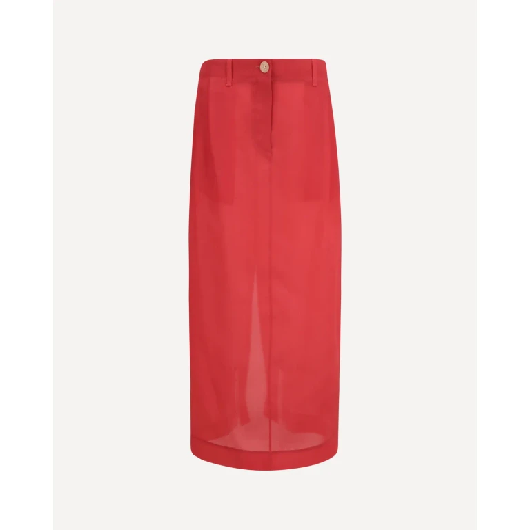 KHAITE Lucian midi Skirt Female 6