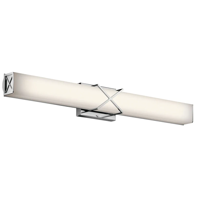 Trinsic LED 32" Bathroom Vanity Light in Chrome