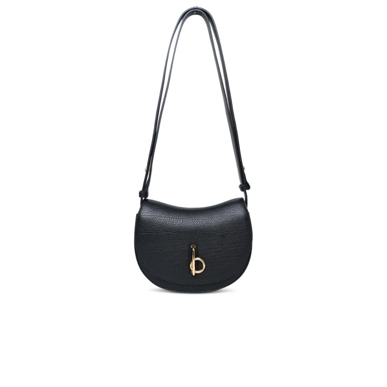 Burberry rocking Horse Mini Bag In Black Leather