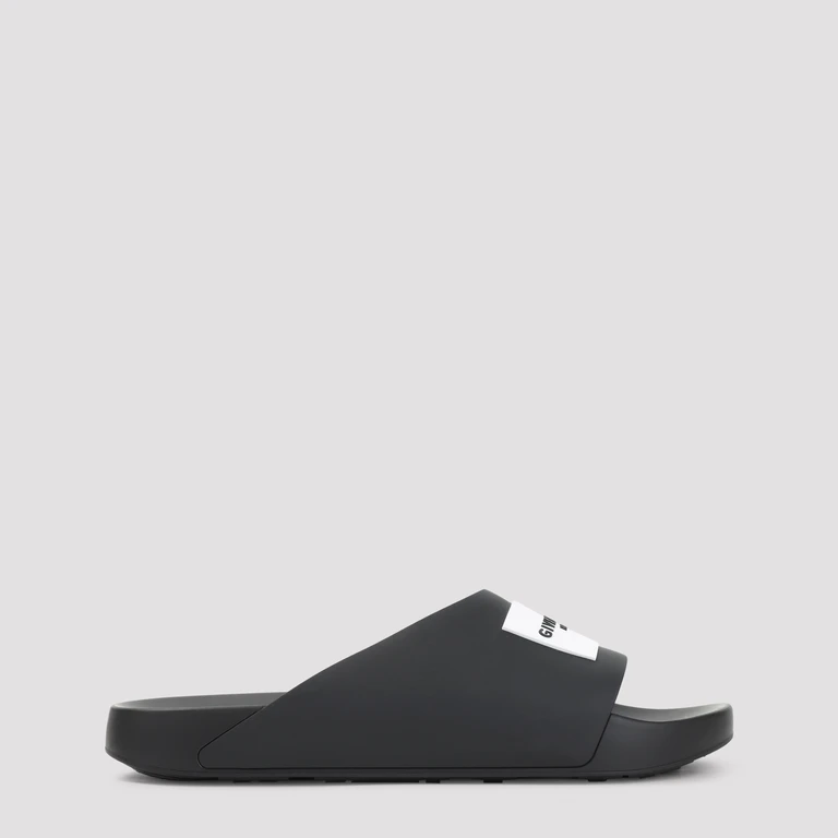 Givenchy Sandals Black Polyurethane Shoe - Men