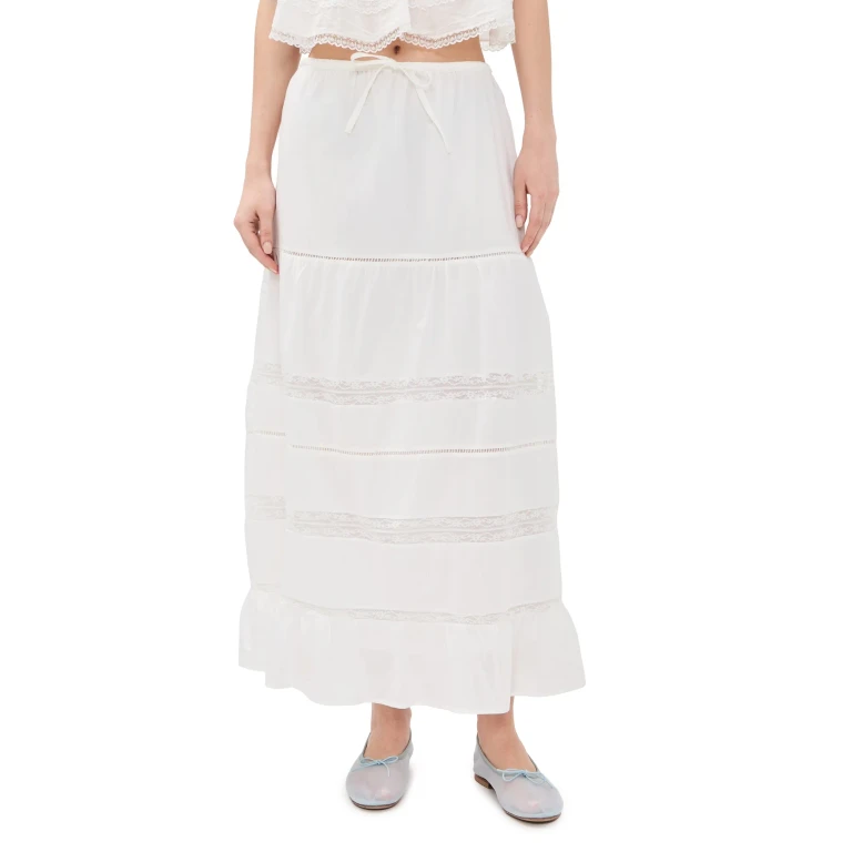 RAILS Hettie Skirt White XL