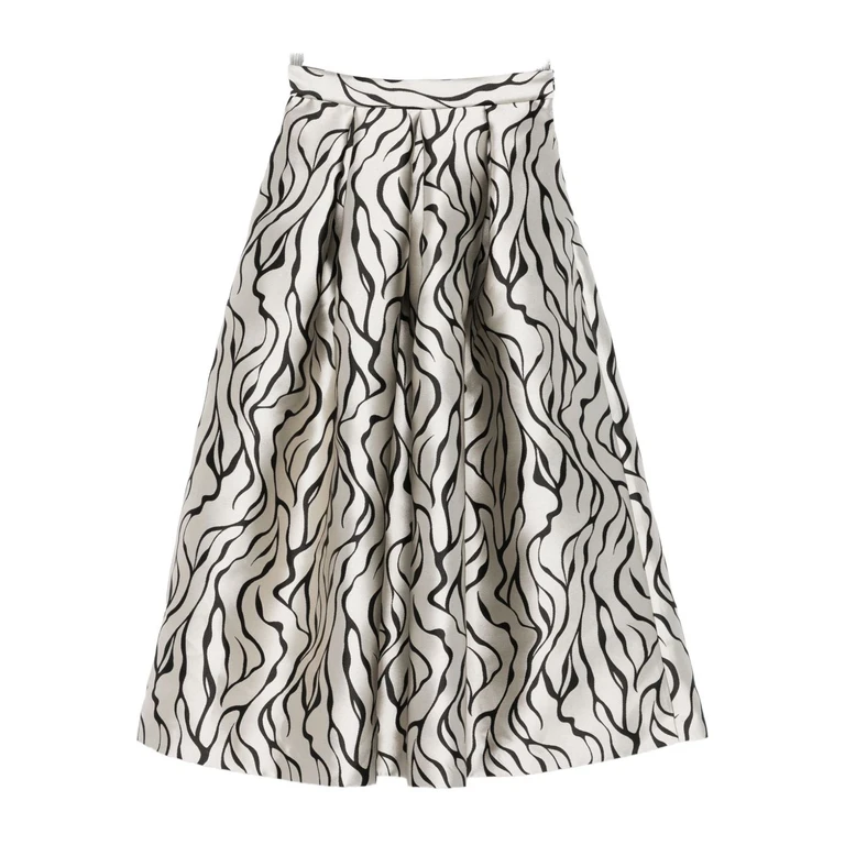 Lunatica Milano Skirts Grey Polyester - Women