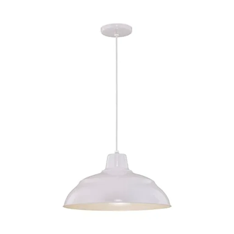 Millennium Lighting R Series 1-Light Pendants in White