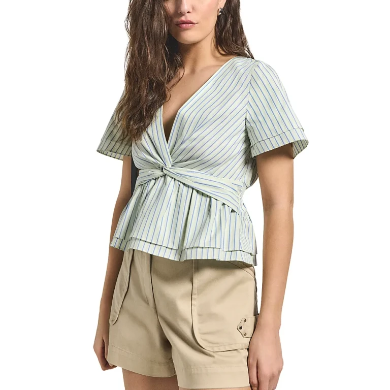 Derek Lam 10 Crosby Caspien Twist Front Top