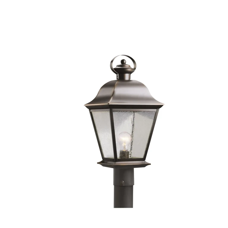 Mount Vernon Outdoor Post Lantern in Olde Bronze