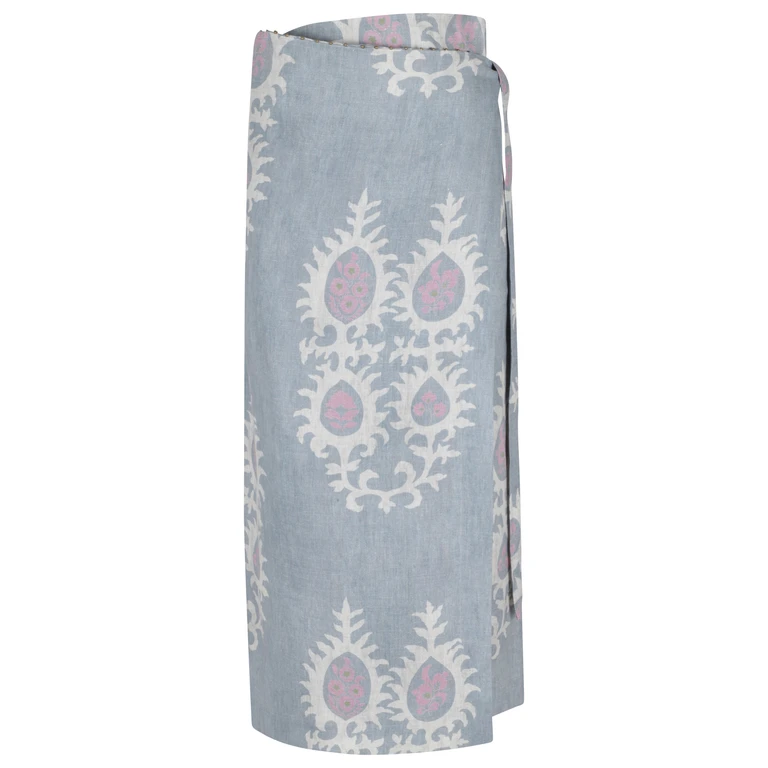 Bazar Deluxe Gonna Multicolour Lino - Women