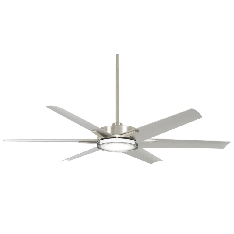 Brushed Nickel Wet 65" Ceiling Fan from the Deco Collection