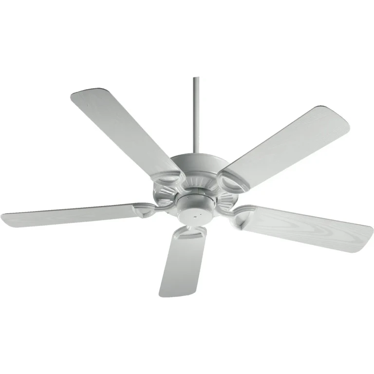 White 52"Patio Fan from the Estate Patio Collection