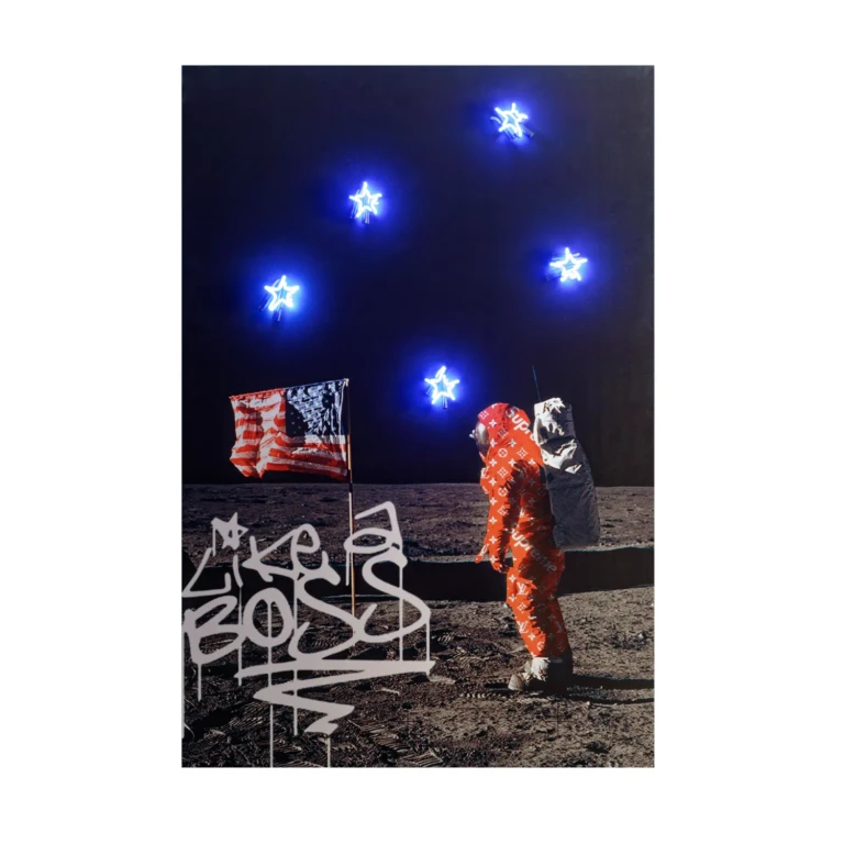 Louis Vuitton Spacesuit Neon Artwork | Andrew Martin Like a Boss