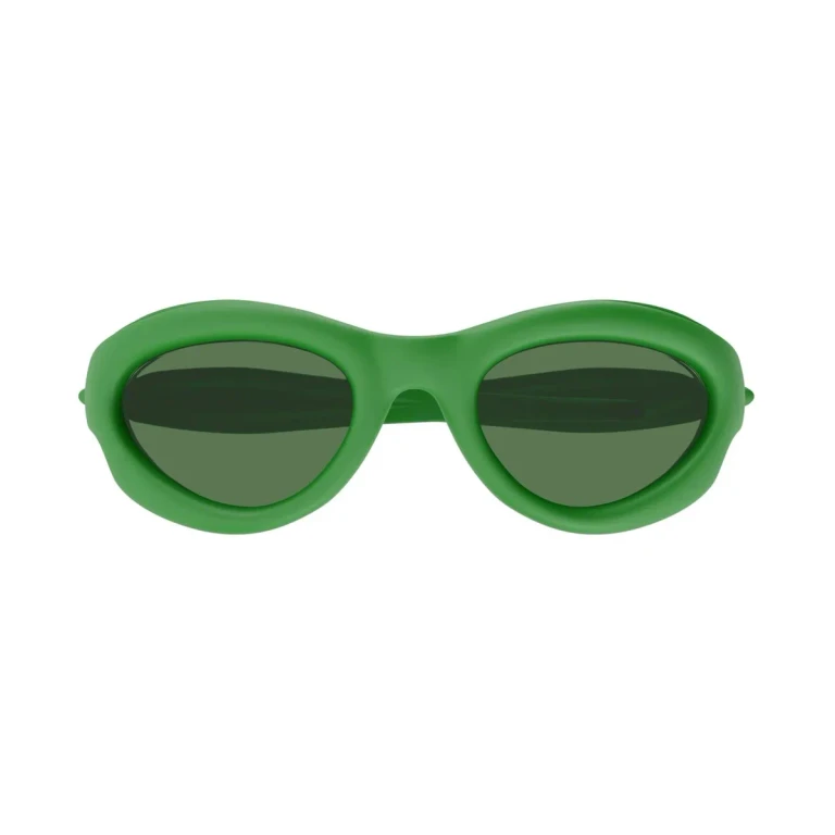 Bottega Veneta Eyewear Bv1162s-002 - Matte Green Sunglasses