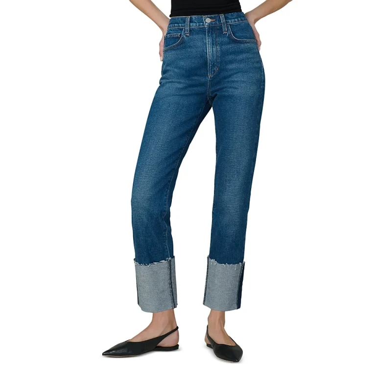 Joe's Jeans The Margot Slim Wide Cuff Jeans in Serendipity