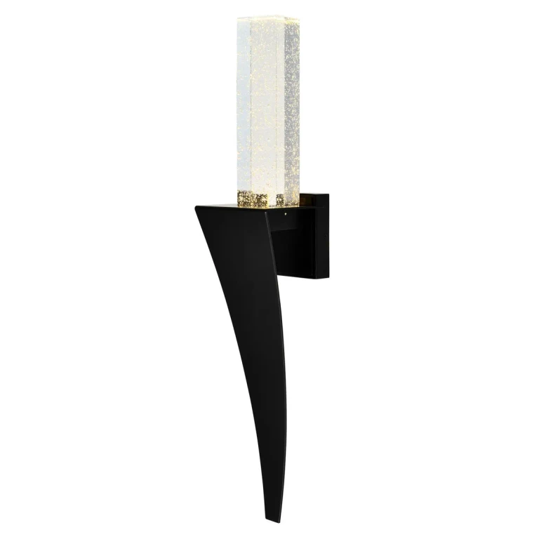 Black LED Wall Sconce from the Catania Collection