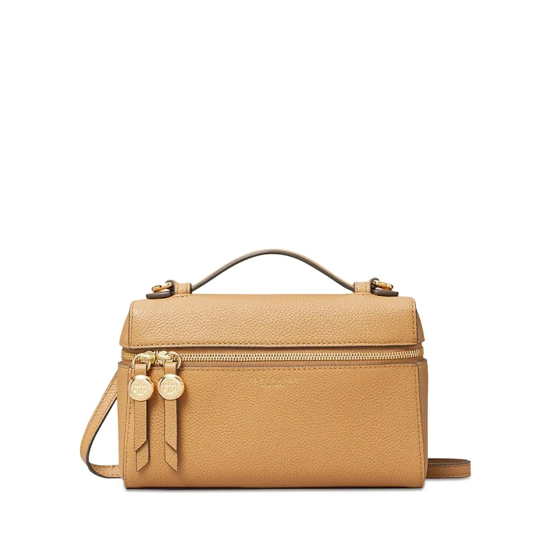 Tory Burch Slim Leather Top Handle Bag