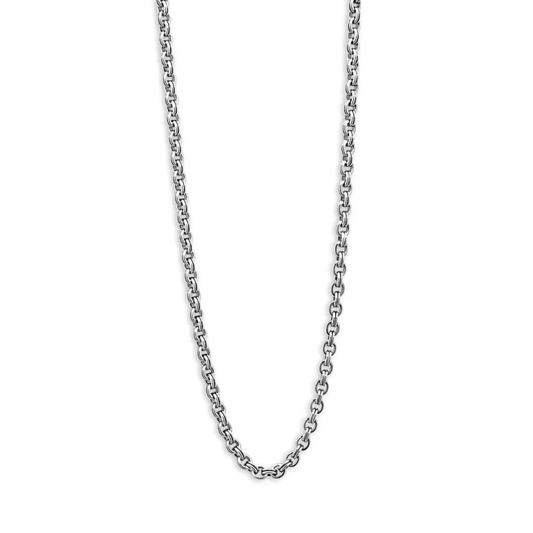 Lagos Men's Sterling Silver Anthem Double Link Caviar Chain Necklace, 20 - Exclusive