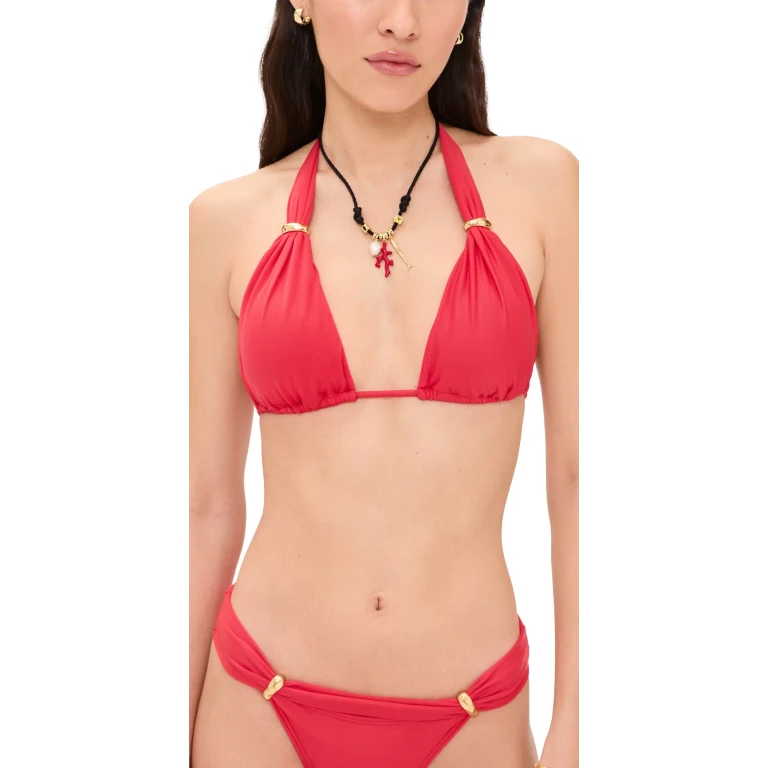 ViX Paula Hermanny Bia Tube Top Red XL