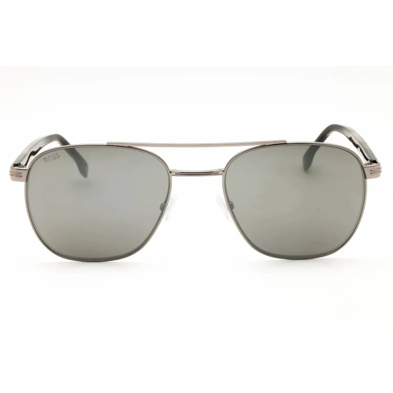 Hugo Boss Silver Pilot Mens Sunglasses BOSS 1723/S 0XYG/T4 56