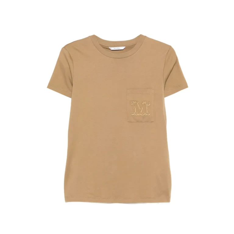 Max Mara ポケット刺繍Tシャツ