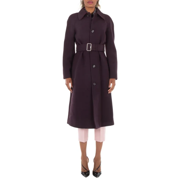 Burberry Wool Belted Coat