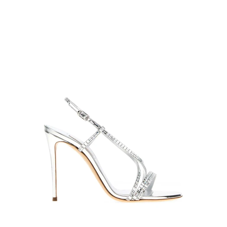 Casadei Embellished Fabric Starsway Sandals