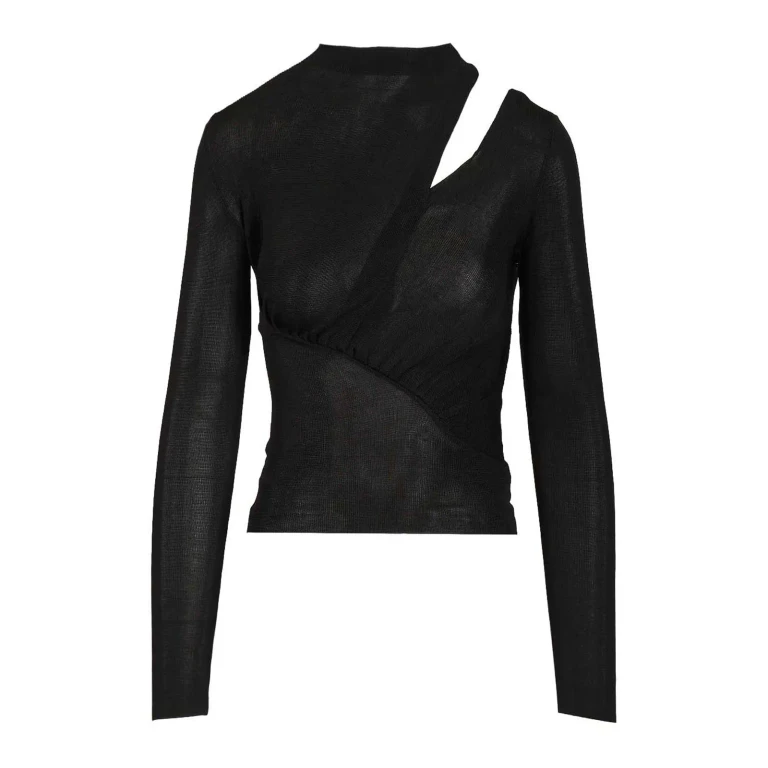 Self Portrait Top - Noir