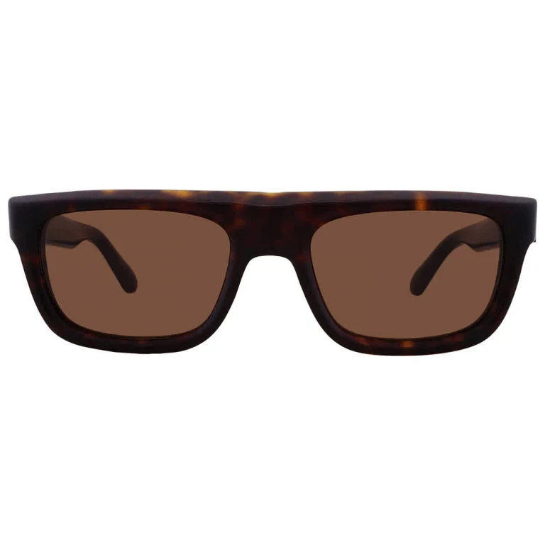 Ferragamo Brown Square Mens Sunglasses SF2009S 242 56
