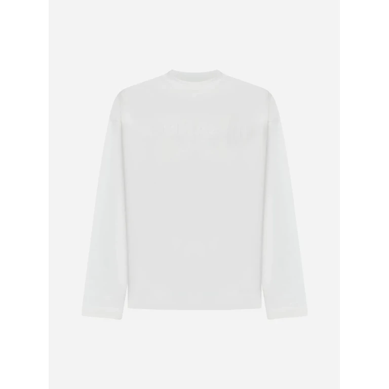 질 샌더 로고 티셔츠