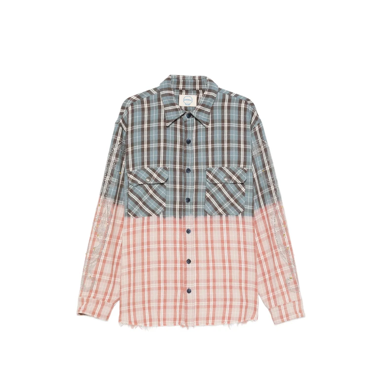Ercole Studio Patterned Flannel Overshirt