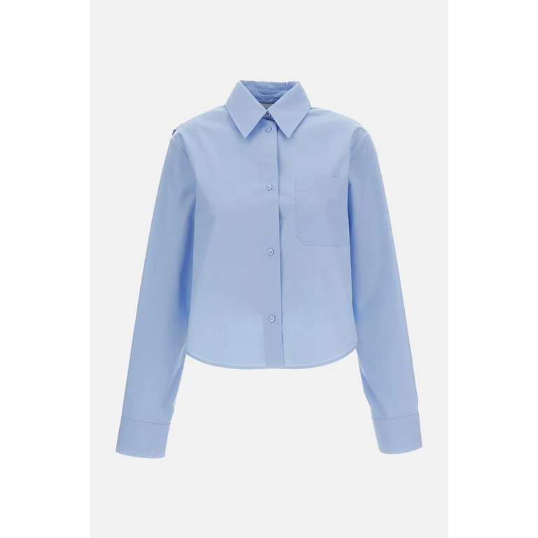 SportMax Shirts Clear Blue Co Pl - Women