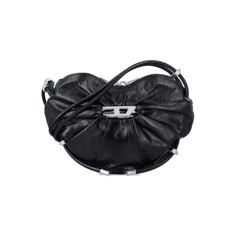 Scrunch Heart Shoulder Bag
