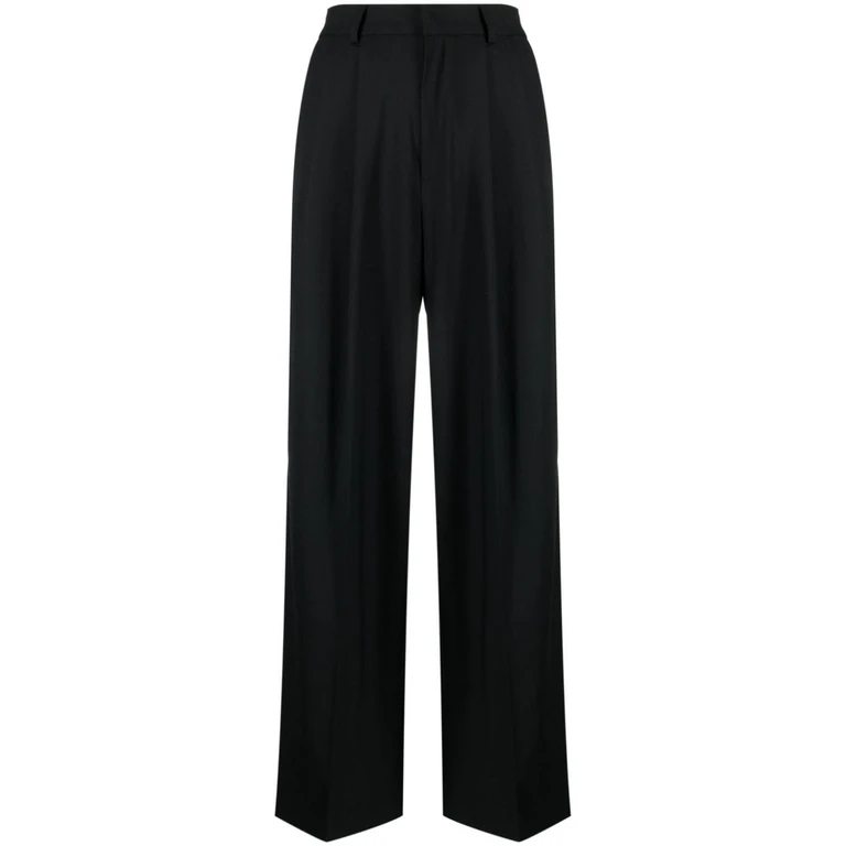 AZ FACTORY WITH LUTZ HUELLE Trousers Black Outer: Virgin Wool - Women