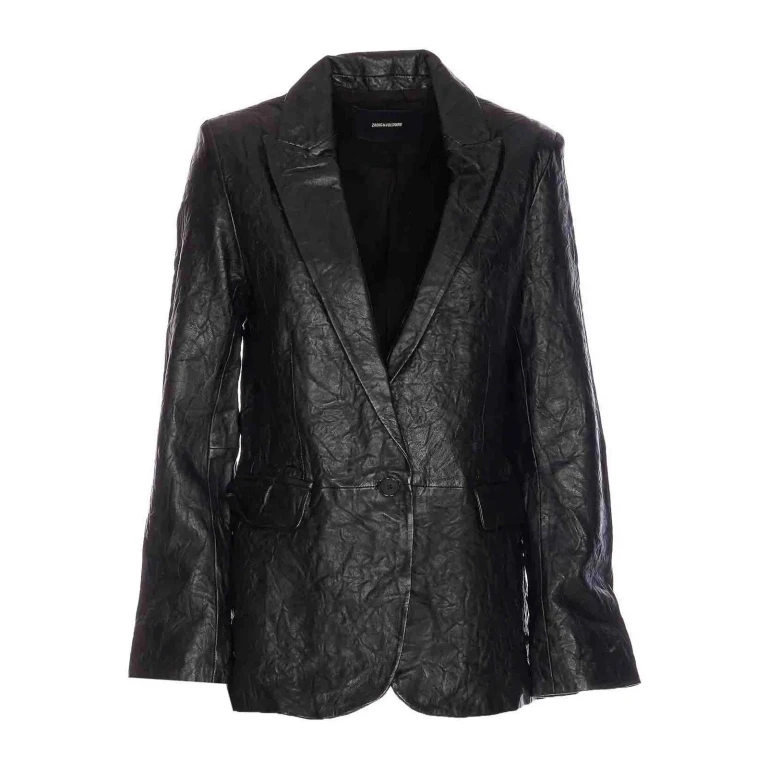 Zadig & Voltaire Blouson En Cuir - Noir