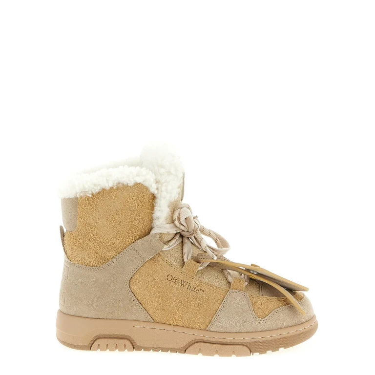Off White Bottines - Beige