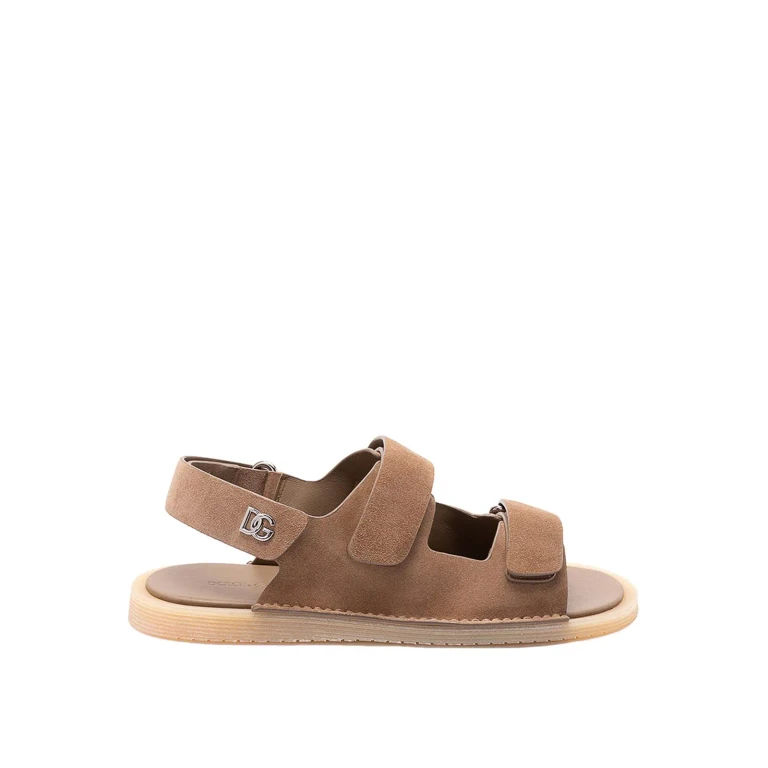 돌체앤가바나 남성 샌들 - 블랙