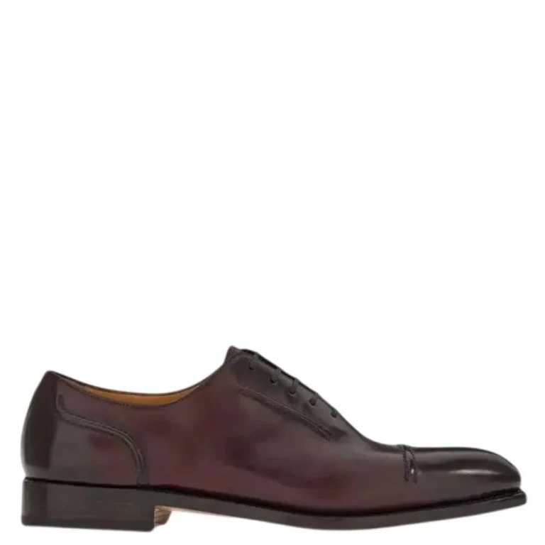 Ferragamo Giave Leather Oxford Shoes