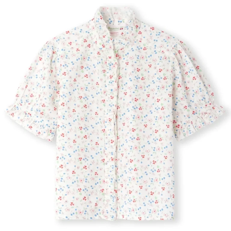 Bonpoint Girls Cindy Floral-Print Blouse