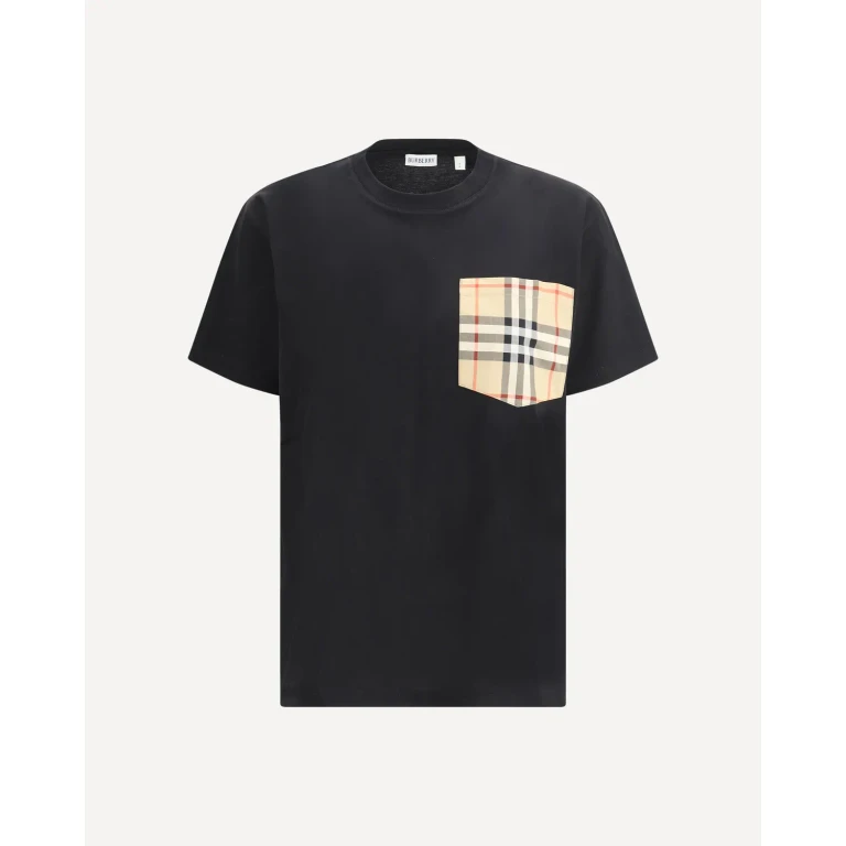 BURBERRY Archive Check pocket T-shirt Female XS