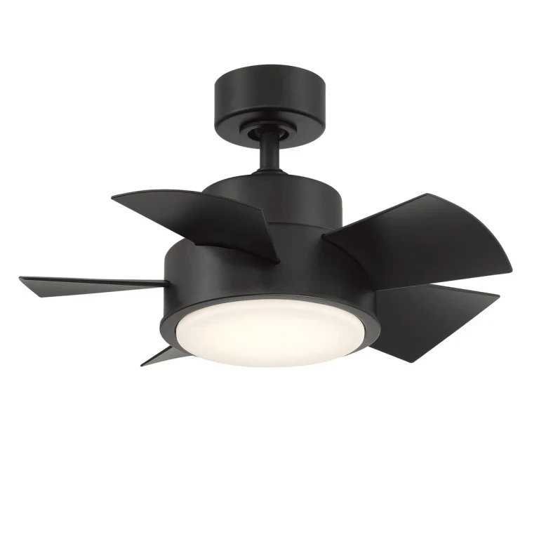 Matte Black 26" Ceiling Fan from the Vox Collection