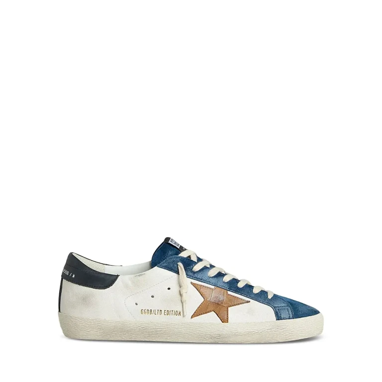 Golden Goose Men's Super Star Leather Low Top Sneakers