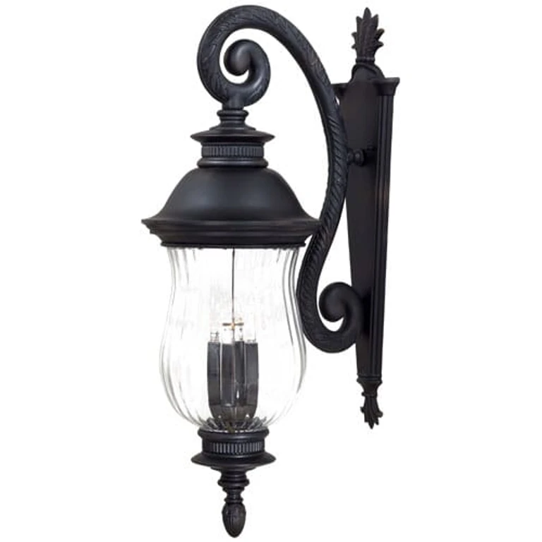 Newport 4-Light 34" Outdoor Wall Light in Heritage