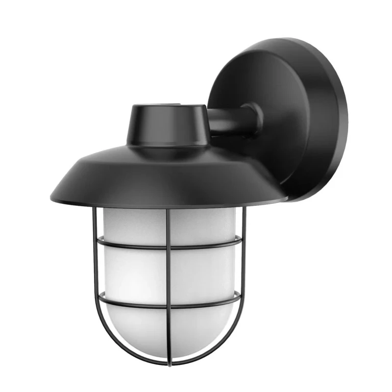 Black LED Outdoor Wall Sconce from the Odell Collection